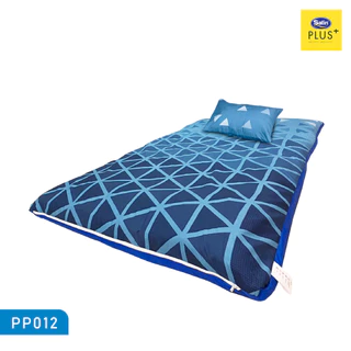 Satin plus ที่นอนปิกนิค ถอดซักได้ ขนาด 3.5 ฟุต นุ่มหนา 3 นิ้ว Smooth & Comfort แถมฟรีหมอนหนุน 1 ใบ