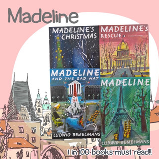 หนังสือนิทานภาพ สำหรับเด็ก ชุด Madeline เซต 4 เล่ม