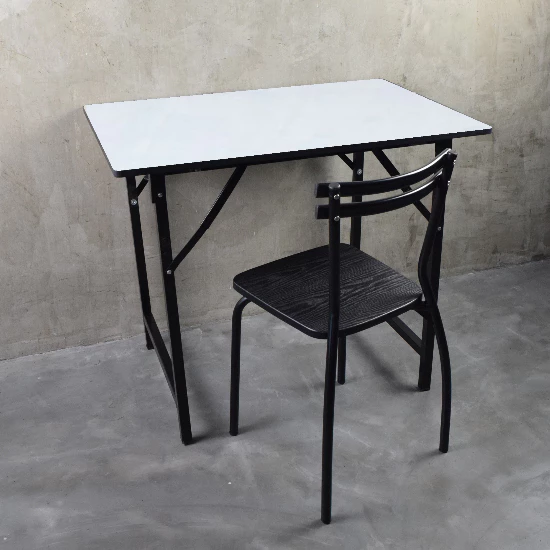 โต๊ะไม้ พับได้ ( 3 ฟุต ) 60x90x75 ซม.