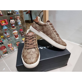 รองเท้า COACH C5981 CLIP LOW TOP SNEAKER WITH STRIPE