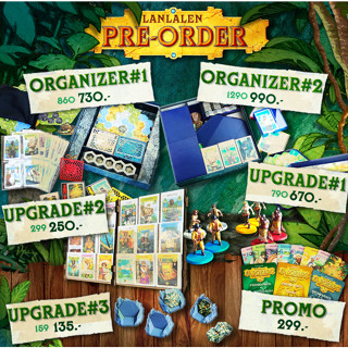 [Pre-order] The Quest for El Dorado - Promo Pack / Upgrade / Insert Organizer ภาษาไทย แถมห่อของขวัญฟรี [Boardgame]