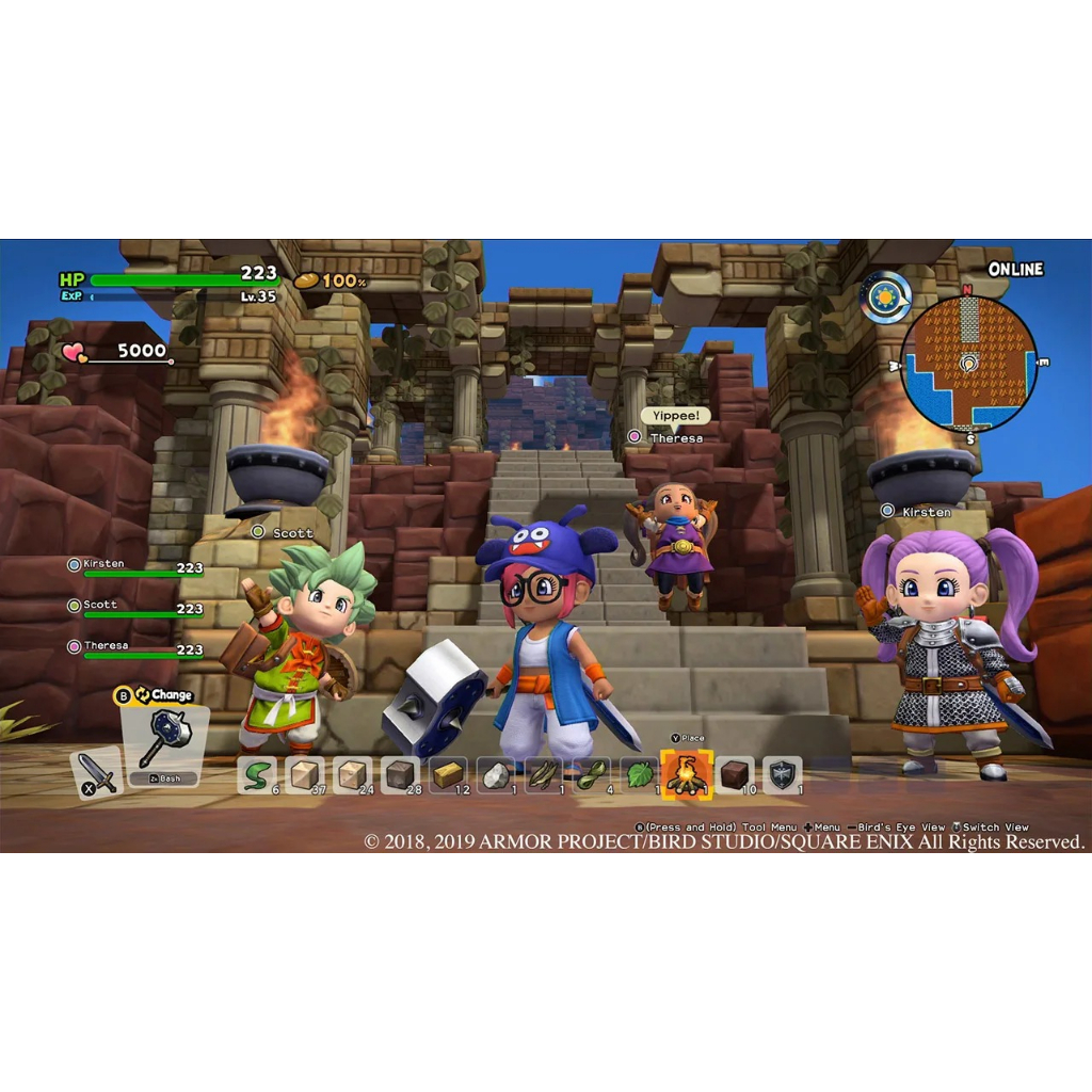 [Nintendo Official Store] DRAGON QUEST BUILDERS 2 (แผ่นเกม)