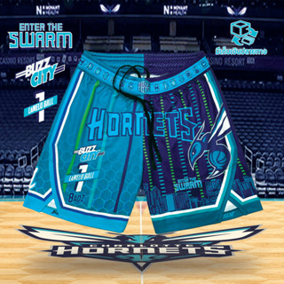 กางเกงบาสขาสั้น BADz Buzz City Enter The SWARM