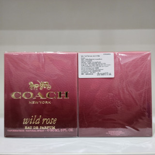 Coach New York Wild Rose EDP 90ml กล่องซีลป้ายไทย