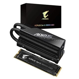 1 TB SSD (เอสเอสดี) GIGABYTE AORUS GEN5 10000 SSD 1TB - PCIe 5x4/NVMe M.2 2280 (AG510K1TB)- 5 Years