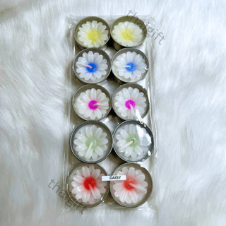 เทียนดอกไม้ เทียน เทียนหอม (พร้อมส่งและราคาถูก) กลิ่นหอม กลิ่นดอกไม้ ของชำร่วย อโรม่า