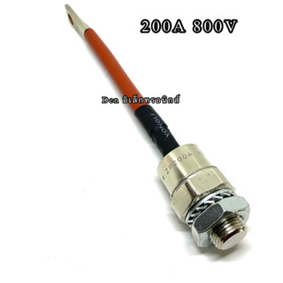 ไดโอด ZP200A 800V หัวขึ้น Power rectifier diode with peak reverse voltage 800V Forward current 200A สินค้าพร้อมส่ง