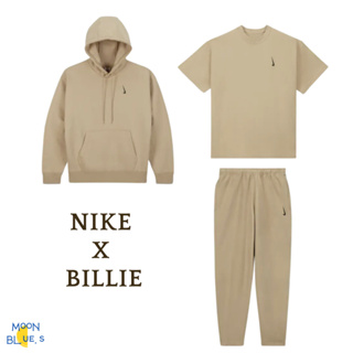 สินค้าพร้อมส่ง Nike x Billie Collection (Hoody, Pant, T-shirt) ของแท้100%