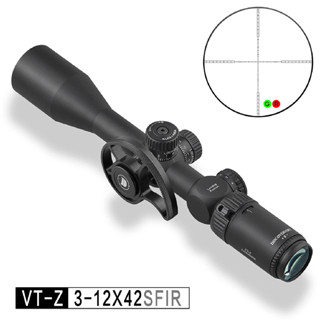 Discovery vtz 4-16×42 sfir มีวงล้อ ปรับนอกฟรีไฟฉายคาดหัว+ฟรีระดับน้ำตั้งกล้อง