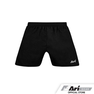 ARI MENS AEROSPEED 3" RUNNING SHORTS - BLACK/SILVER กางเกงวิ่งผู้ชาย อาริ เอโรสปีด สีดำ