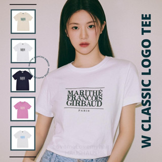 พร้อมส่ง/PRE l MARITHE FRANCOIS GIRBAUD - W Classic Logo Tee