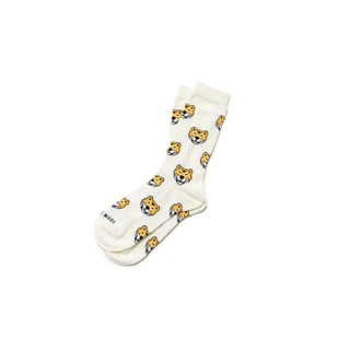 Human Made Socks Animal Pattern Tiger (YELLOW WHITE)