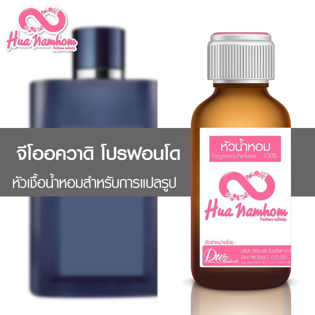 หัวน้ำหอมกลิ่นโคลน จีโออควา โปรฟอนโด หัวน้ำหอมแท้100%