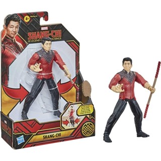 Marvel Hasbro Shang-Chi and The Legend of The Ten Rings 6-inch Action Figure Toy with Bo Staff Attack Feature!