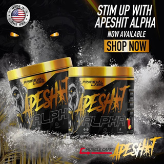 Primeval Labs APESH*T Alpha (40 Servings) พรีเวิร์คเอ้าท์ Pre-Workout  เผาผลาญ ลดไขมัน เพิ่มพละกำลัง เพิ่มกล้าม