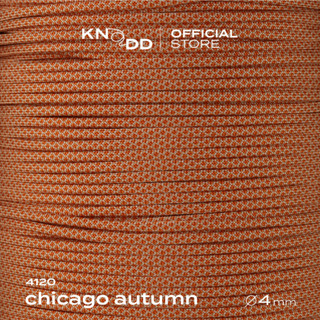 KNODD พาราคอร์ดไนลอน นำเข้าจากอเมริกา สี No.4120: Chicago Autumn ขนาด 4มม