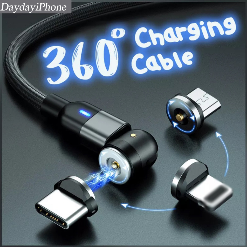 ส่งไวจากไทย สายชาร์จหัวแม่เหล็ก Android,Type-c Micro USB L ใช้งานง่าย หลากหลายสี ชาร์จเร็วกว่าสายปกติ