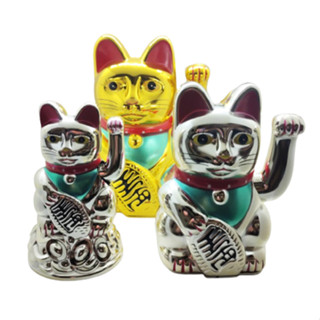 แมวกวักเงิน-ทอง นำโชค แมวกวักเรียกทรัพย์ แมวกวักญี่ปุ่น Maneki Neko