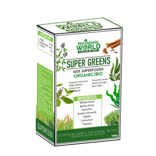 Organic/Bio Protein / Super Greens Superfood 100% | 180g