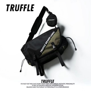 Truffle Shoulder Bag 2023 series "Khaki" กระเป๋าสำหรับ Macbook, iPad, Steam Desk, Nintendo Switch, Galaxy tabs