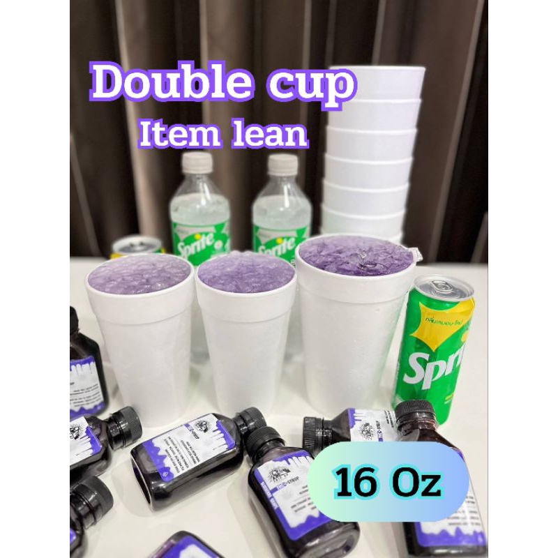 แก้วโฟม Double cup แก้วลีu คุณภาพคุ้มราคา💯