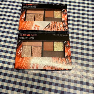 MAYBELLINE THE CITY MINI PALETTE BROOKLYN ORANGE เมย์เบลลีน เดอะ ซิตี้ มินิ พาเลท บรู๊คลิน ออเร้นจ์