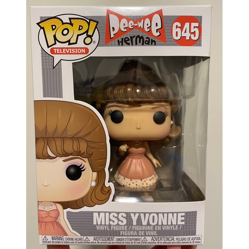 Funko pop Miss Yvonne Television ของแท้