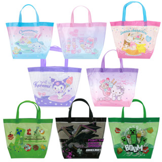 กระเป๋าพลาสติก Sanrio กันน้ำ ว่ายน้ำ Kitty My Melody Cinnamoroll  กระเป๋าเด็ก คิตตี้ กระเป๋าน่ารัก