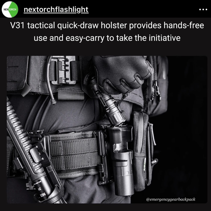 NEXTORCH V31 Quick-Draw Flashlight Holster