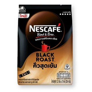 เนสกาแฟ 3in1 black roast คั่วสุดเข้ม 12.2กรัมx27ซอง