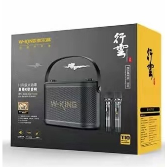 W-king H10 ลำโพงบลูทูธ กำลังขับ120W เบสแน่น Bluetooth Speaker ลำโพงคาราโอเกะ Wking T8 T9