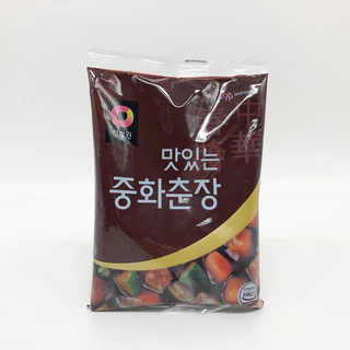 ซอสทำจาจังมยอน ซอสชุนจัง 250g Black Bean Paste ซอสเต้าเจี้ยวเกาหลี 춘장 ซอสเต้าเจี้ยวดำ