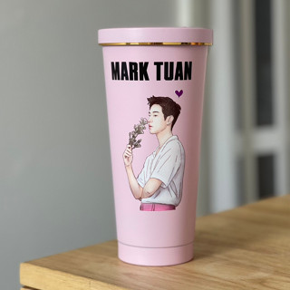 Mark tuan : Got7 แก้วสกรีน UV งานวาดของทางร้าน