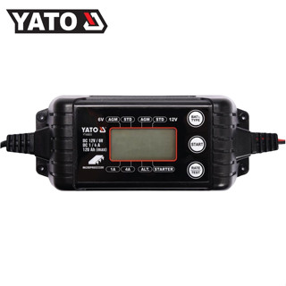 YT-83033 เครื่องชาร์จแบตเตอรี่ 6V / 12V