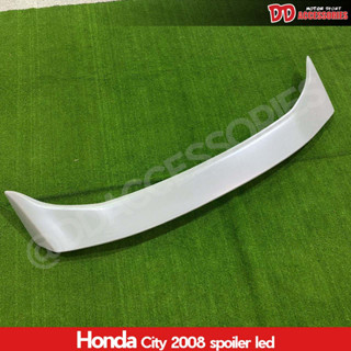 Spoiler สปอยเลอร์ Honda City 2008 2009 2010 2011 2012 2013 ตัวยกมีไฟ ไม่ทำสี