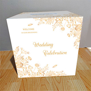 กล่องใส่ซองWeddingBox(กระดาษหนา3มิล)ขนาด29x29x29cm)พร้อมส่ง