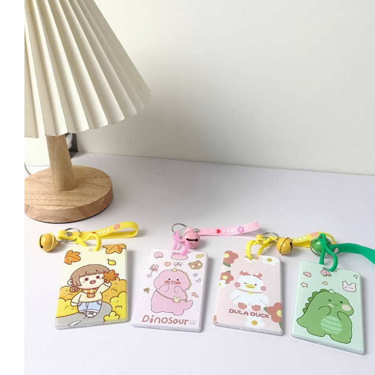KEE-สายคล้องคอ สายคล้องบัตร สายคล้องการ์ตูน พร้อมพวงกุญแจน่ารัก พร้อมส่ง