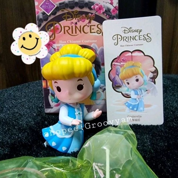 Popmart Cinderella Art toy🦋 ซินเดอเรลล่า กล่องสุ่ม รุ่น Disney Han Chinese Costume แท้ 100%