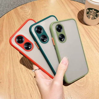 {พร้อมส่ง!!!} Case Oppo A98 5G เคสกันกระแทก ปุ่มสีผิวด้าน เคส OPPO A98