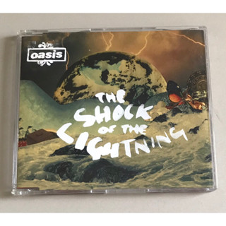 ซีดีซิงเกิ้ล ของแท้ ลิขสิทธิ์ มือ 2 สภาพดี...ราคา 299 บาท “Oasis” ซิงเกิ้ล "The Shock of the Lightning" Made In Japan