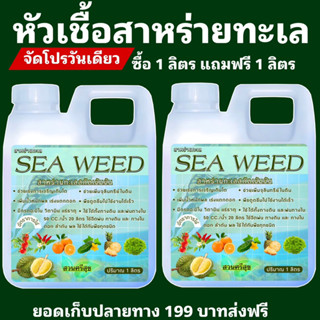 สาหร่ายทะเลสกัด 1 ลิตร แถม 1 ลิตร🌿