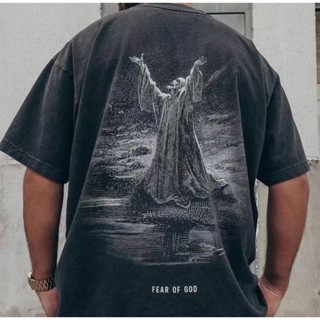 เสื้อยืดแขนสั้น Fear Of God x Union Eternal Vintage Tee