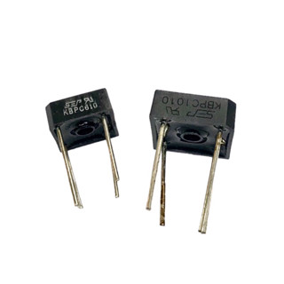 Diode Bridge (แพ็ค 3ตัว) ไดโอดบริด 4 ขาทรงสี่เหลี่ยม รุ่นKBPC610/6A-1000V~ KBPC1010/10A-1000V  มีสินค้าพร้อมส่งในไทย