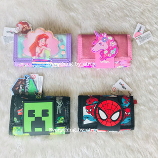 กระเป๋าสตางค์ 3 พับ ไม่มีสายคล้องคอ สำหรับเด็ก Smiggle Hey There Character Wallet 🇦🇺