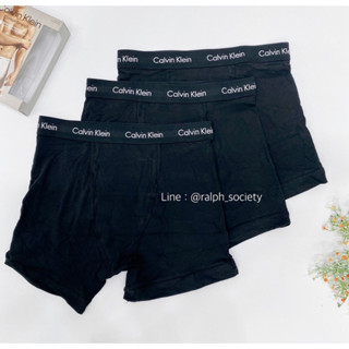 พร้อมส่ง !! CK Cotton Classics 3-Pack Boxer Brief (men)