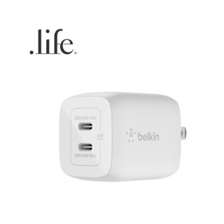 BELKIN หัวชาร์จ Dual GaN PD and PPS Wall Charger 45 วัตต์ USB-C 2 พอร์ต By Dotlife