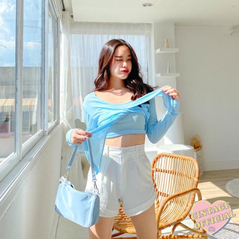 cintage shop กางเกงขาสั้น