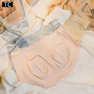 TC กางเกงในขอบหยัก ไร้รอยต่อสีพาสเทลผ้าลื่นใส่สบาย สีน่ารัก มีสินค้าพร้อมจัดส่ง รุ่น5007