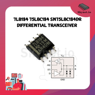 SOP-8 7LB184 75LBC184 SN75LBC184DR Differential Transceiver With Transient Voltage Suppression