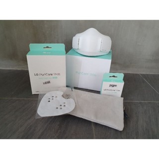 [มือสอง] LG MASK Purifier LG Puricare Air purifier Mask หน้ากาก ฟอกอากาศ LG รุ่น AP300AWFA Gen1